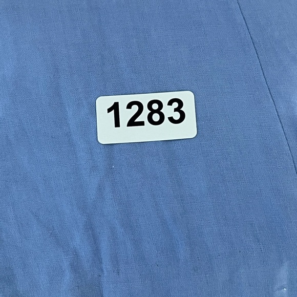 NWT Polo Ralph Lauren L Made in Italy 100% Linen Sport Coat Surgeon Cuff Blue - Picture 13 of 13